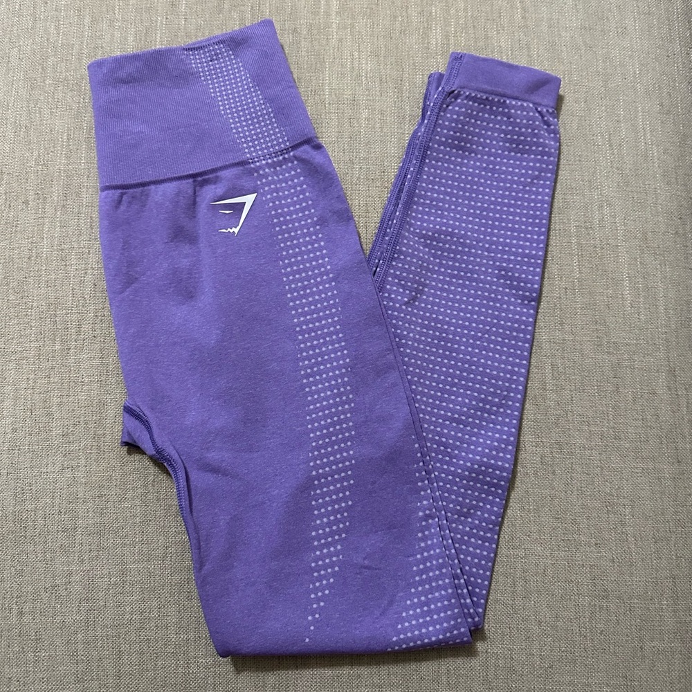 XS GYMSHARK SEAMLESS Purple Lilac